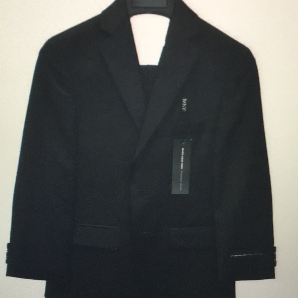 Marc New York boys 4-8 classic skinny blue suit two piece